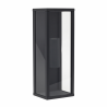 APLIQUE 2XE27 GRIS OSCURO IP44 - Wall Applique - 1